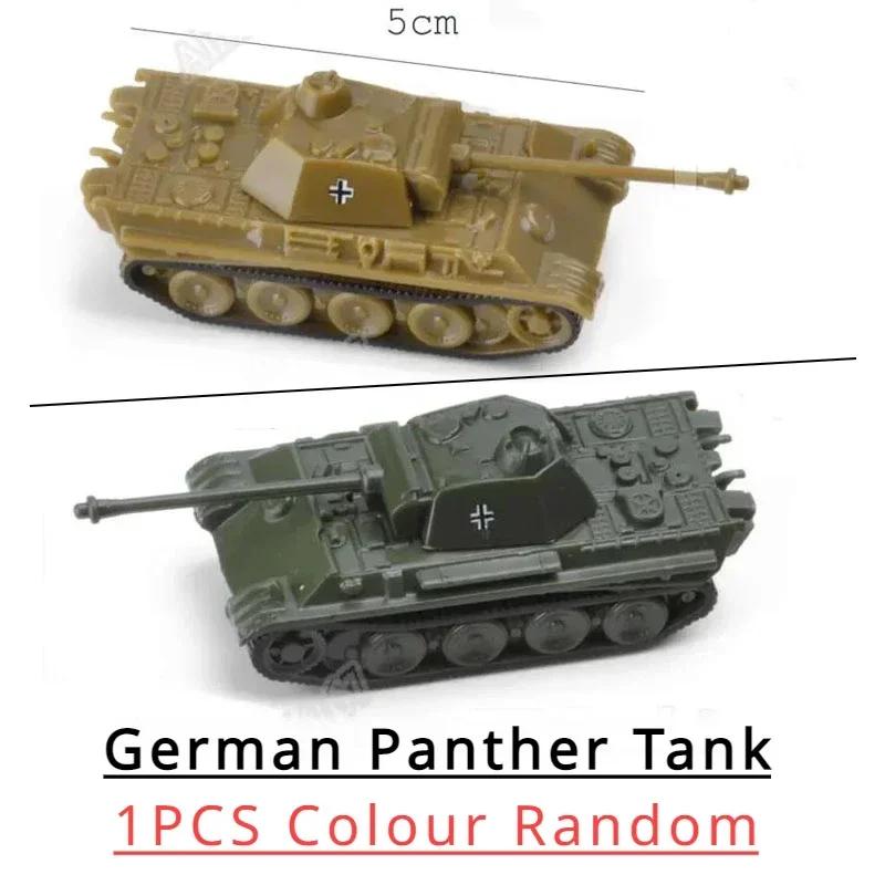 

1:144 4D Classic Tank Model of World War II Finished Model Type Tiger / Leopard Sand Table Plastic Tanks Toy
