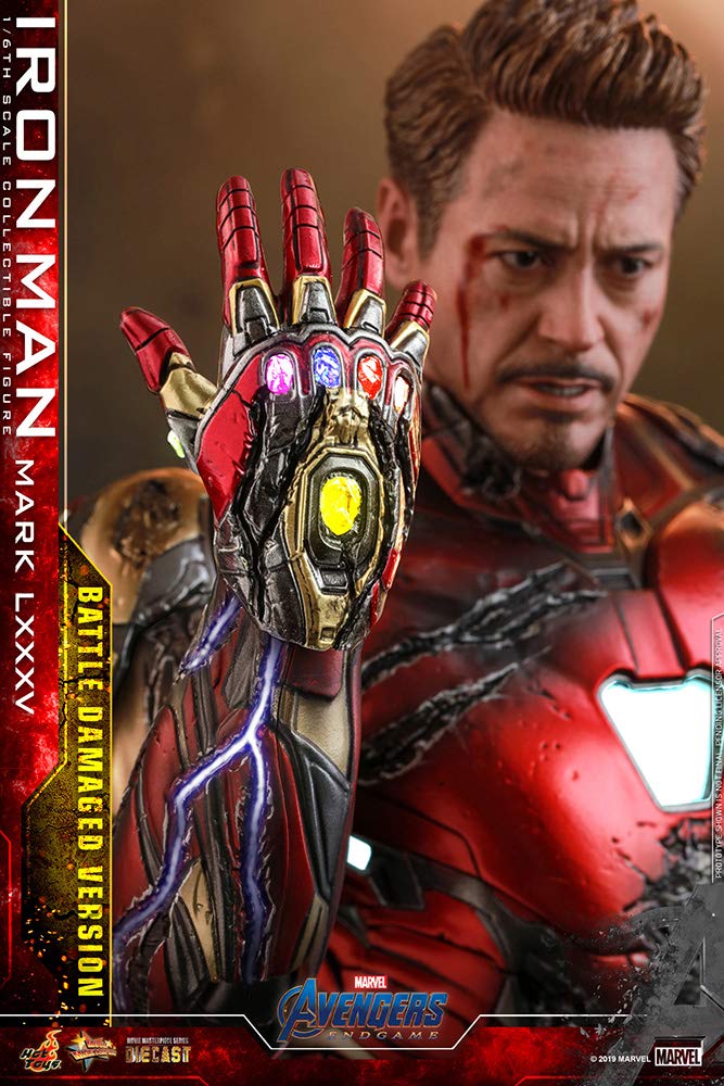 Hot Toys Masterpiece Scale Figure Iron Man Mark 85 Damaged [Movie DIECAST] "Avengers Endgame" 1/6 (Battle Version)