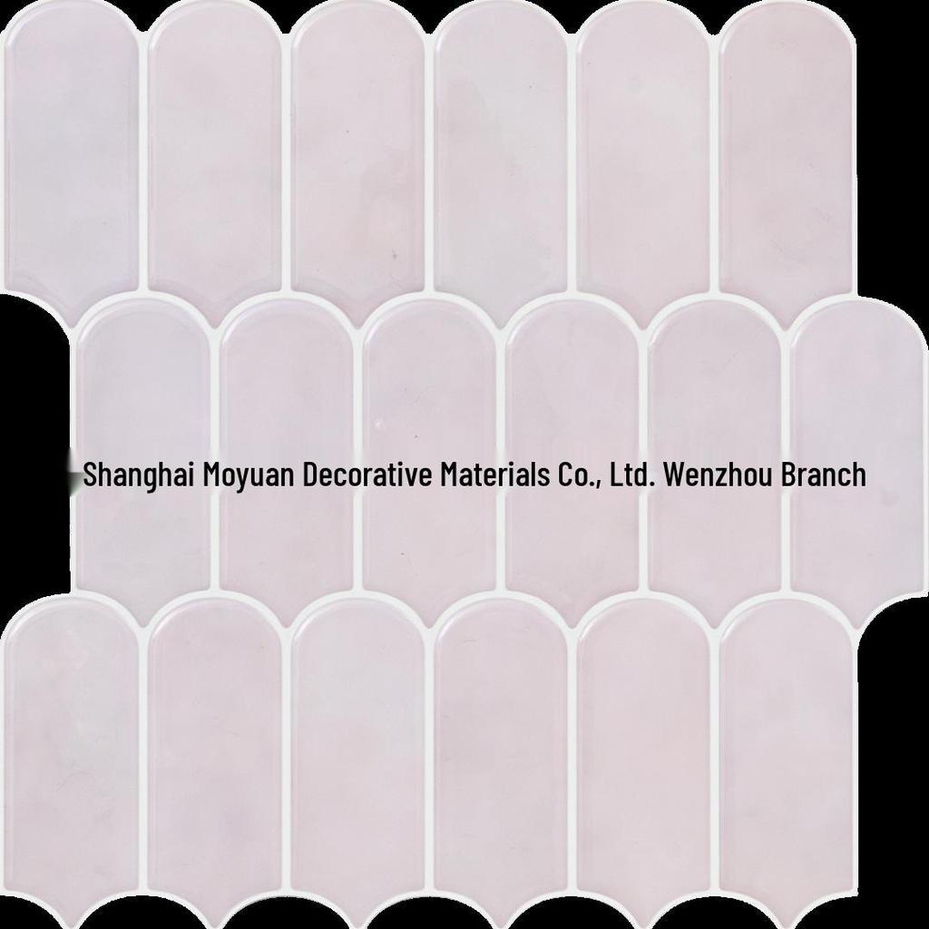 Oil-Proof Waterproof 3D Tile Stickers for Kitchen and Bathroom