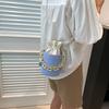 Chic Casual Womens Bucket Bag Stylish Chain Strap Shoulder Bag Versatile Color Options