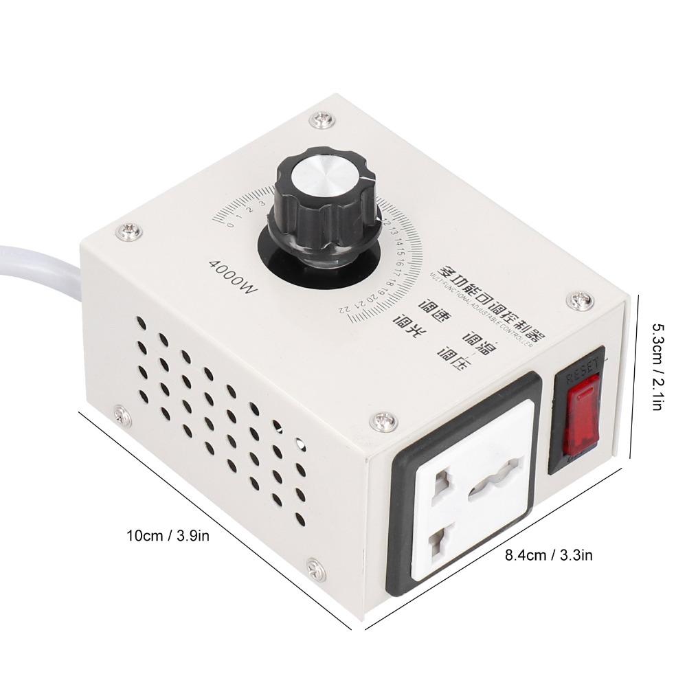 Stepless Adjustment SCR Voltage Regulator AC110/220V Voltage Regulator Dimmer  Industrial Equipment