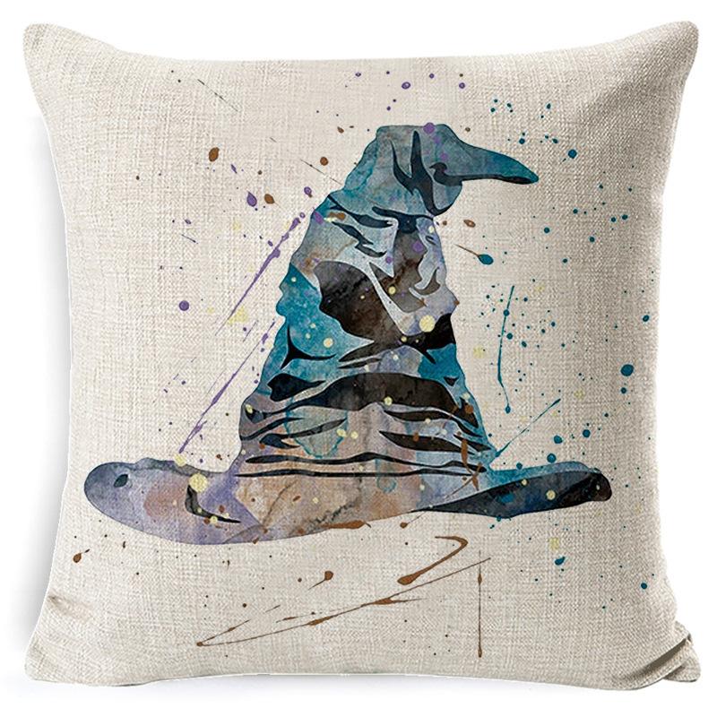 Linen Cushion Home Sofa Bay Window Cushion Cover