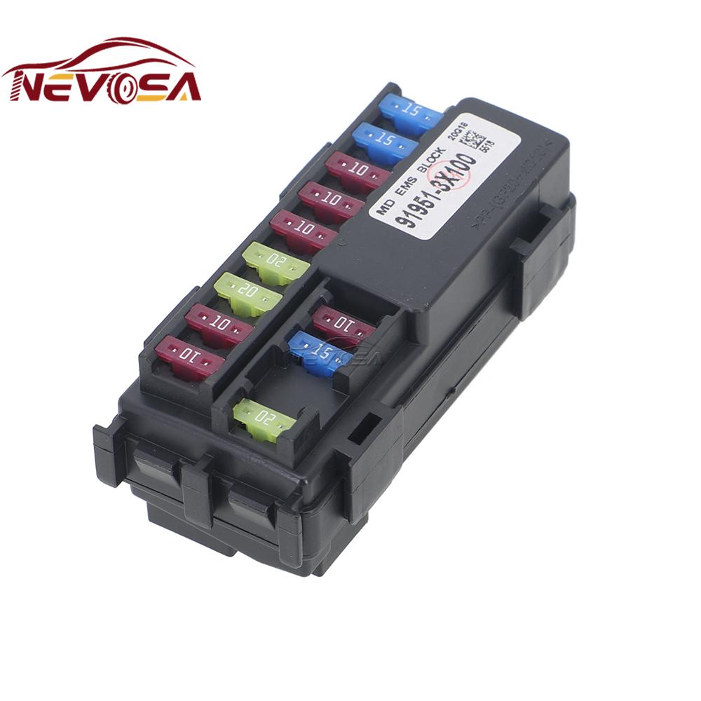 For 2011-2015 Hyundai Elantra MD UD K3 Cerato Kia Forte Fusebox Engine Module System Fuse Box 91951-3X100 91951-3X100 919513X100