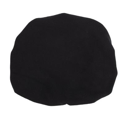Center Console Armrest Cover Wool Fabric Washable Anti Scratch Car Arm Rest Box Lid Cover Protector Black