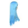 Aotu World Lemon Cosplay Wig 70Cm Long Straight Hair Light Blue Heat Resistant Synthetic Halloween Party Anime Wigs