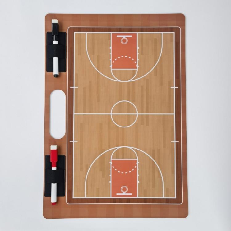 Double-Sided Basketball Full Half Court Board Dry Erases Football Coaching Board