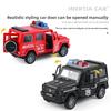 Fire And Special Police Off Road Vehicle Model Children Toy With Openable Door For Kids