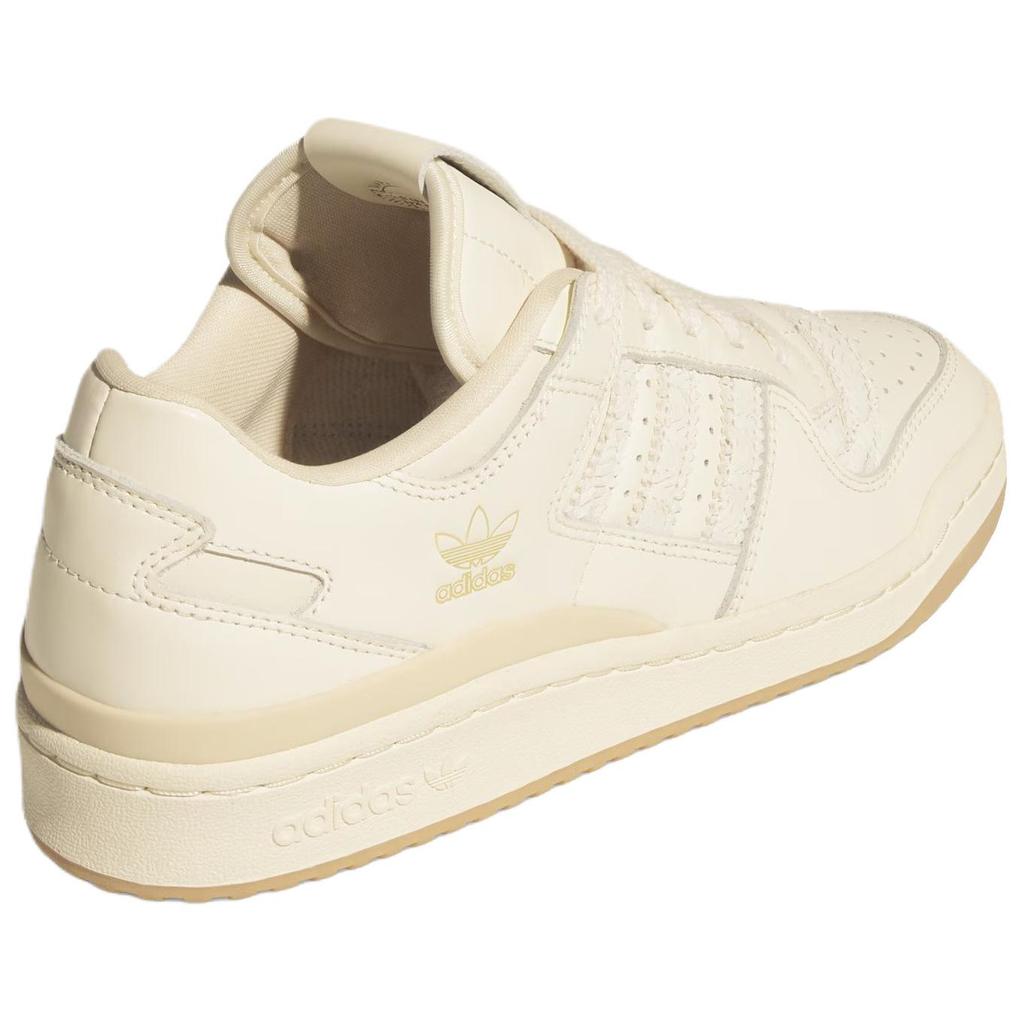 Adidas Originals Forum 84 Low Comfortable Versatile Low-Top Skate Shoes Women sneaker Beige JP8957