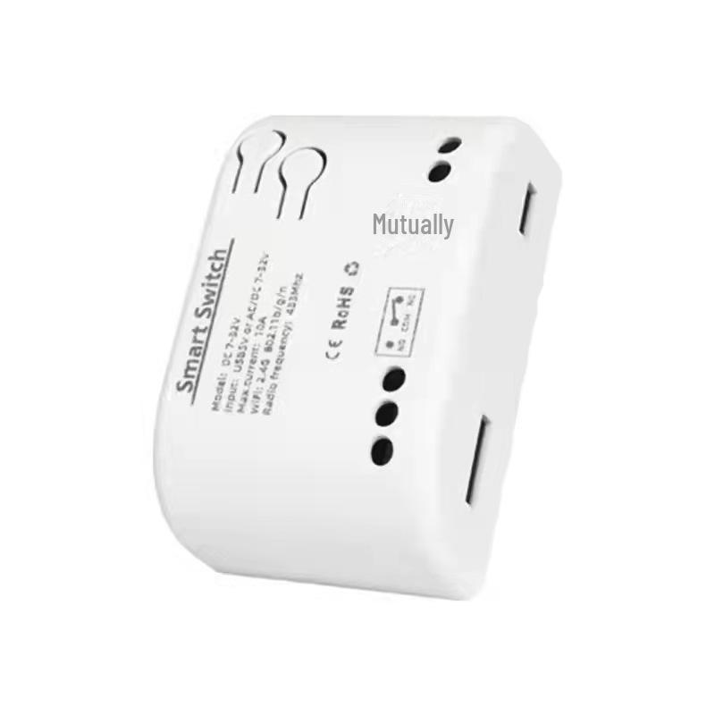 Tuya Single-Channel Smart WiFi Switch Module, 5V/12V, Inching & Self-Locking, Alexa Compatible