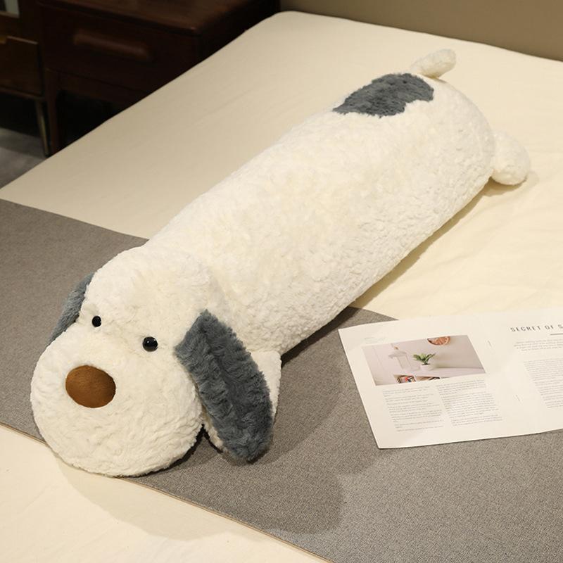 Dog throw pillow plush toy doll big dog doll cute children soothing rag doll girl gift