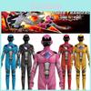 Kids Mighty Morphin Power Rangers Costume Jumpsuit For Halloween Or Cosplay Parties