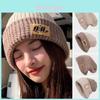Knit Hat Women Winter Doublesided Ear Warmth Casual Fashion For Autumn