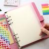 Page Inner Paper Loose-leaf Divider Planner Separator Binder Organizer Divider Notebook Divider