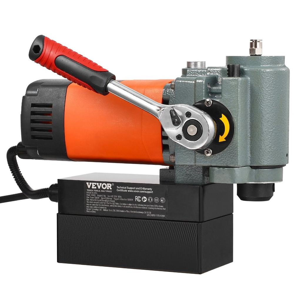 Magnetic Drill Press 1300W Low Profile Mag Drill Light Weight Portable