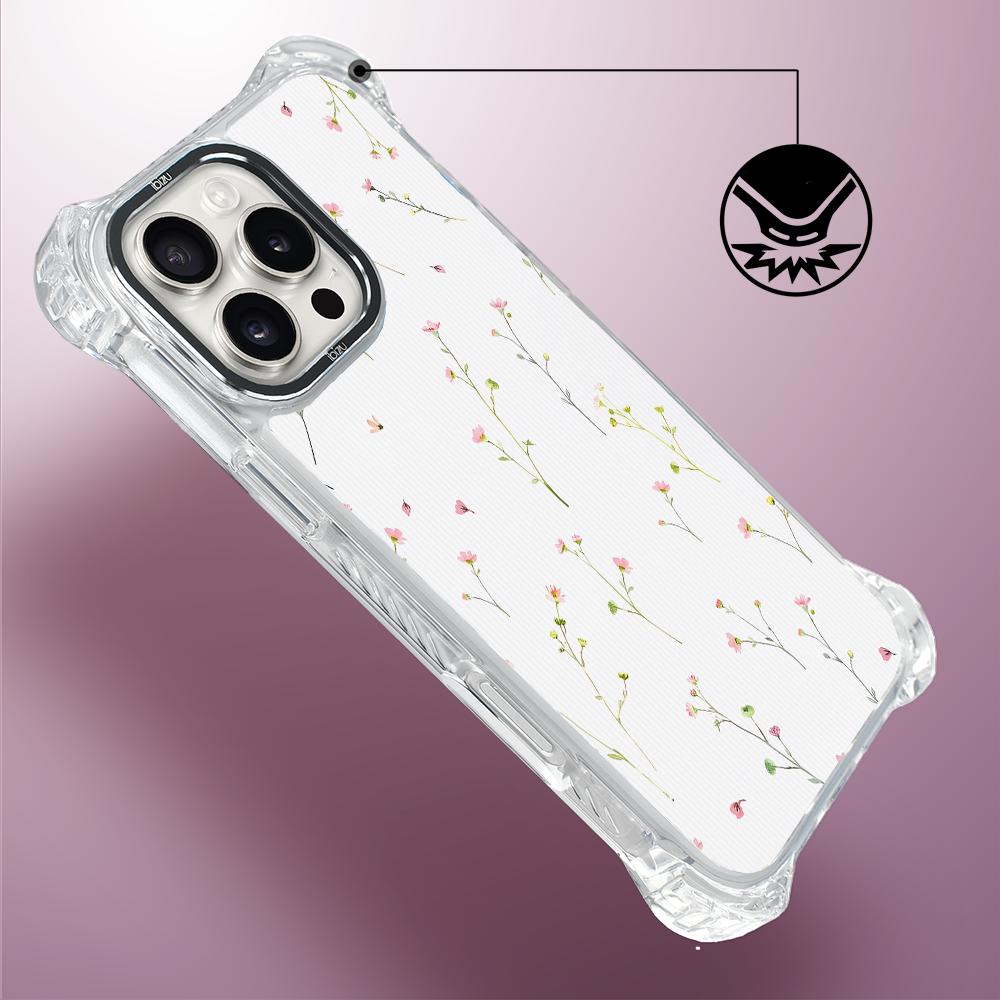 Etui Do Iphone 16 Pro Max Ibizu Dropguard Ultra Z Magsafe, Pastel Bloom, Polna Fantazja