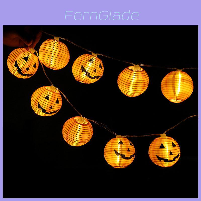 Adorable Led Pumpkin String Fairy Lights For Enchanting Halloween Home Decoration