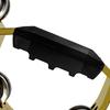 Tambourine Metal Jingles Hand Held Percussion Half-Moon Tambourine for Kid-Early Education,Adult,KTV,Party Entertainment
