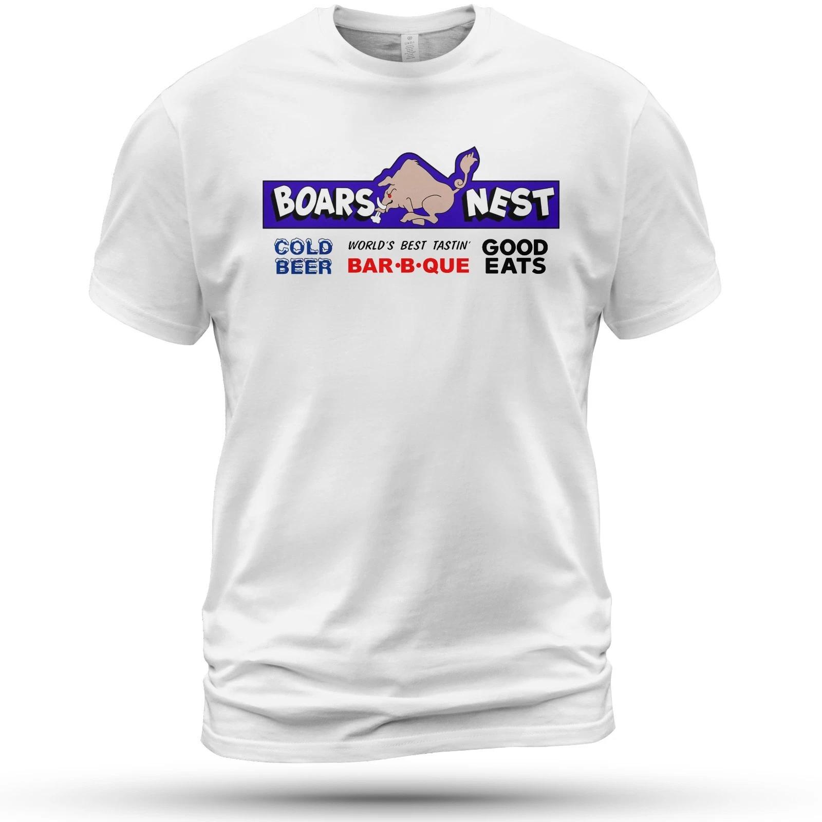 Boars Nest The Duke of Hazzard T-Shirt Funny Size S-5XL L