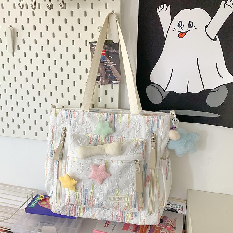 

Рюкзак для детей, учеников начальной школы, девочек, учеников средней школы, хорошо выглядящих студентов колледжа, рюкзак с буквенным принтом