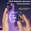 Magnetic Ring‑Clip Multi‑Functional Metal Desktop Phone Holder Lazy‑Person Portable Multi‑Angle Adjustable Stand Bracket