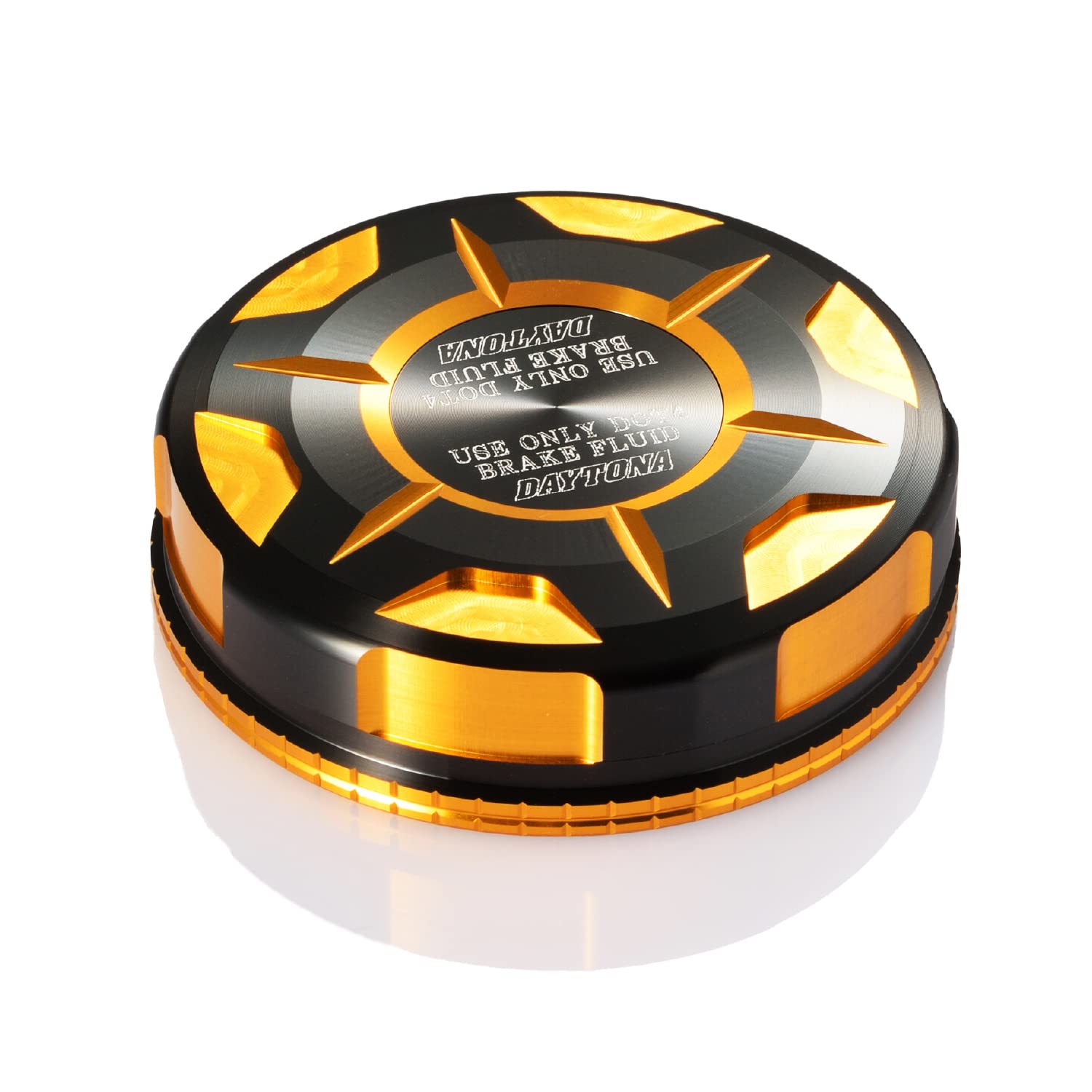 

Daytona Master Cylinder Cap for PREMIUM 92729 Motorcycles, ZONE, NISSIN, 59mm, Gold, золотий