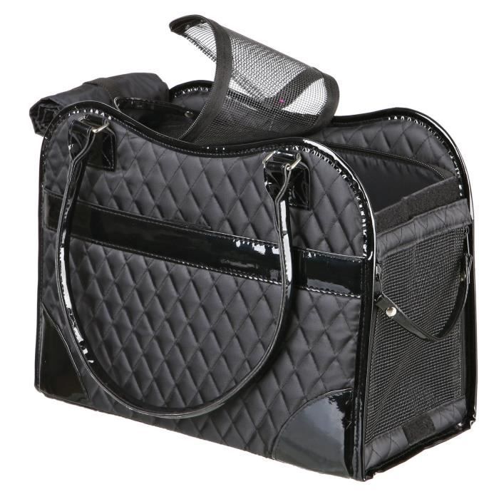 Sac de transport - TRIXIE - Amina - 18x29x37 cm - Noir - Pour chien