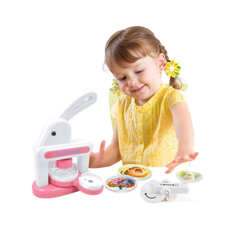 DIY Badge Making Machine for Kids - Create Badges & Refrigerator Stickers