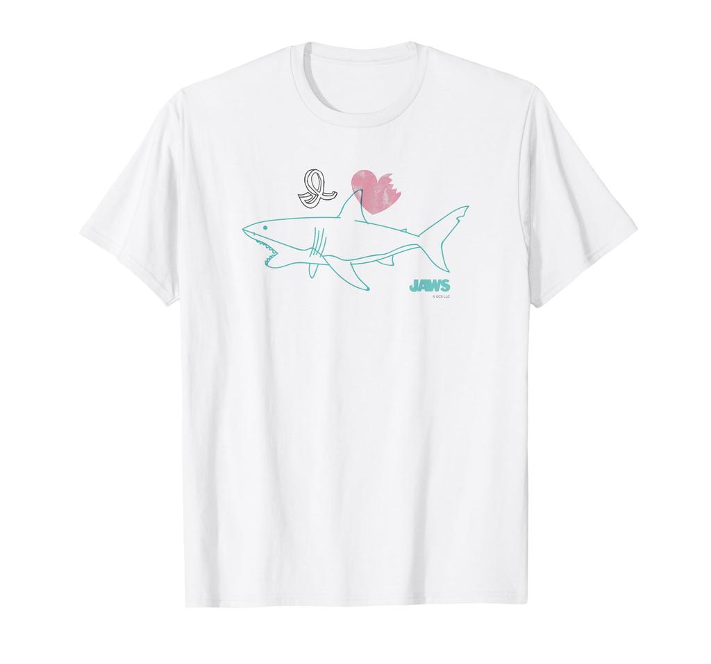 Jaws I Love Shark T-shirt