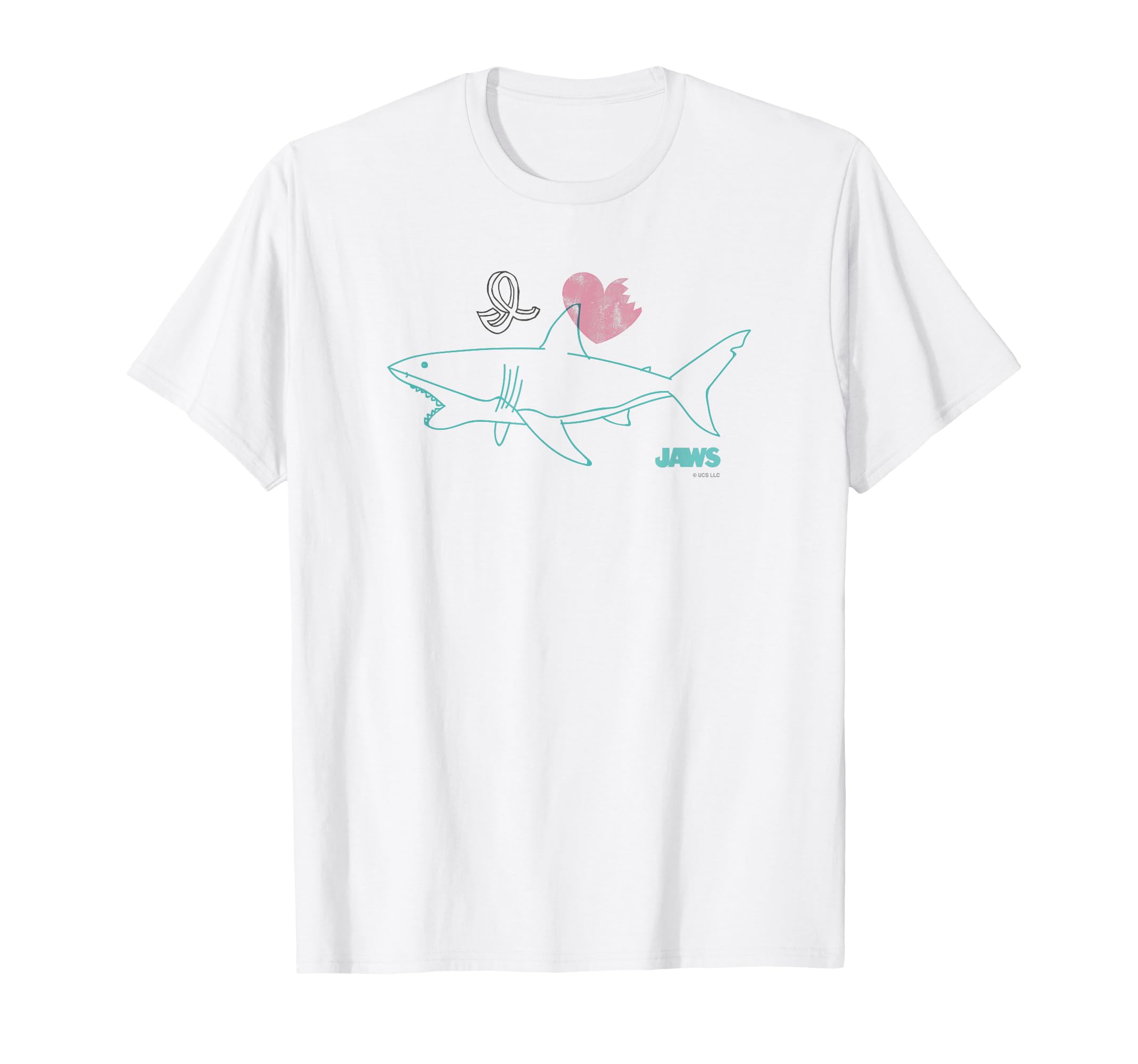 

Jaws I Love Shark T-shirt