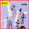 680ML Portable Vacuum Flasks 316 Stainless Steel Ceramic Inner Straw Cup Student Water Bottle Travel Tumbler