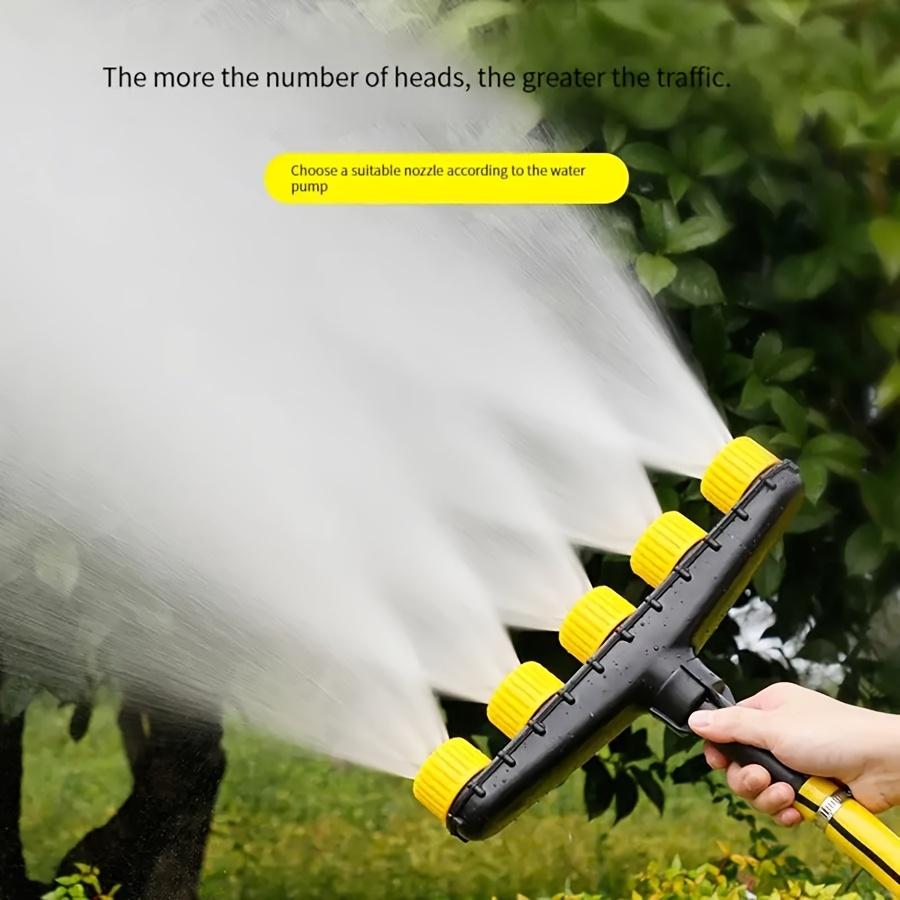 Multi-head Spray Agriculture Atomizer Nozzle Garden Lawn Sprinkler Farm Vegetable Irrigation Adjustable Large Flow Watering Tool