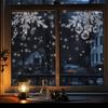 PVC Christmas Window Sticker Reusable Holiday Window Decal Window Cling Decal  Holiday Decorating