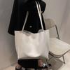 Retro Large-capacity Bag Women's 2025 New Trendy Fashion Retro Tote Bag Versatile Niche Single Shoulder Mother and Child Bag