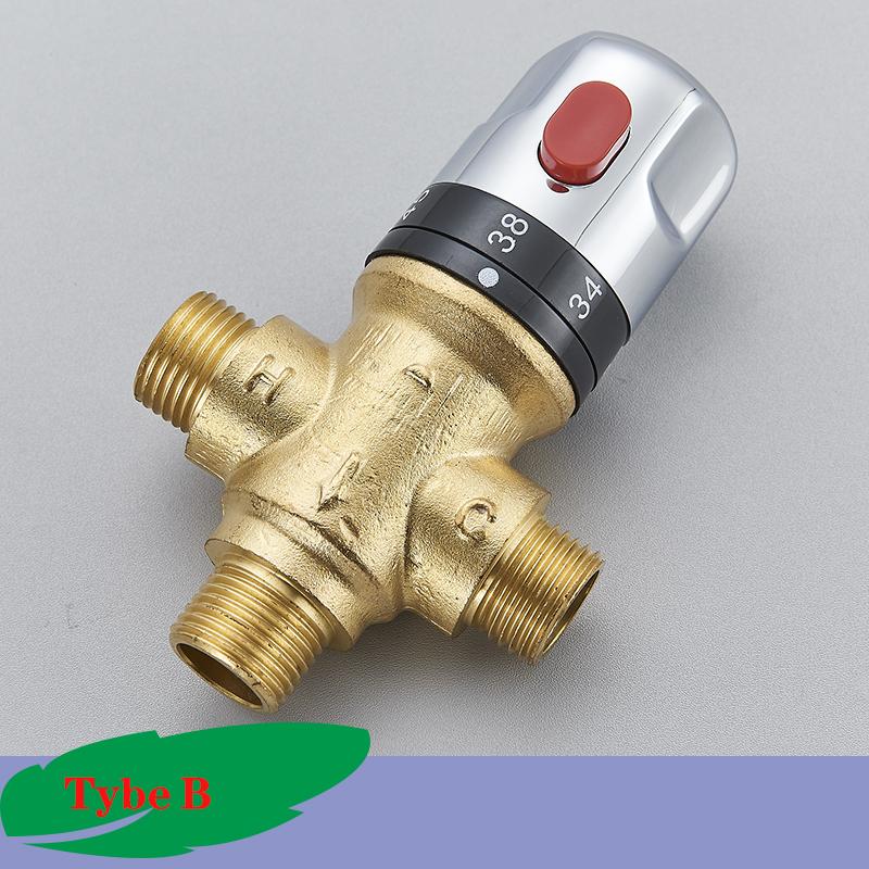 Messing Thermostatmischventil Konstante Wassertemperatur Duscharmaturventil Thermostat Badezimmer Küchenarmaturventil