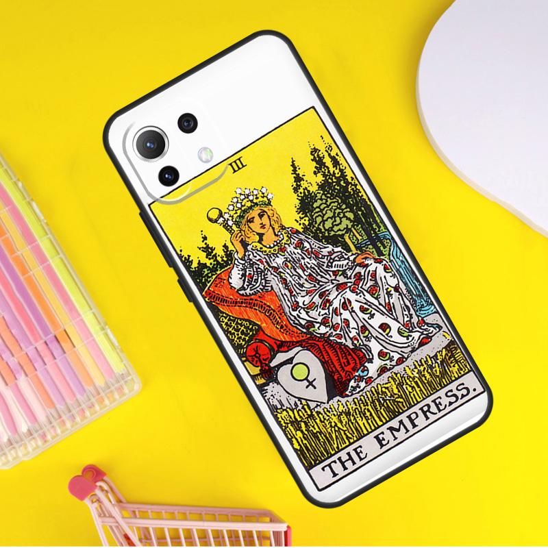 Tarot Card Astrology Sun Moon Lover Cover For Xiaomi 14 Ultra 13 11T 12T 13T 14T Pro POCO X6 X7 Pro X3 X5 F3 F5 F6 M6 Pro Case