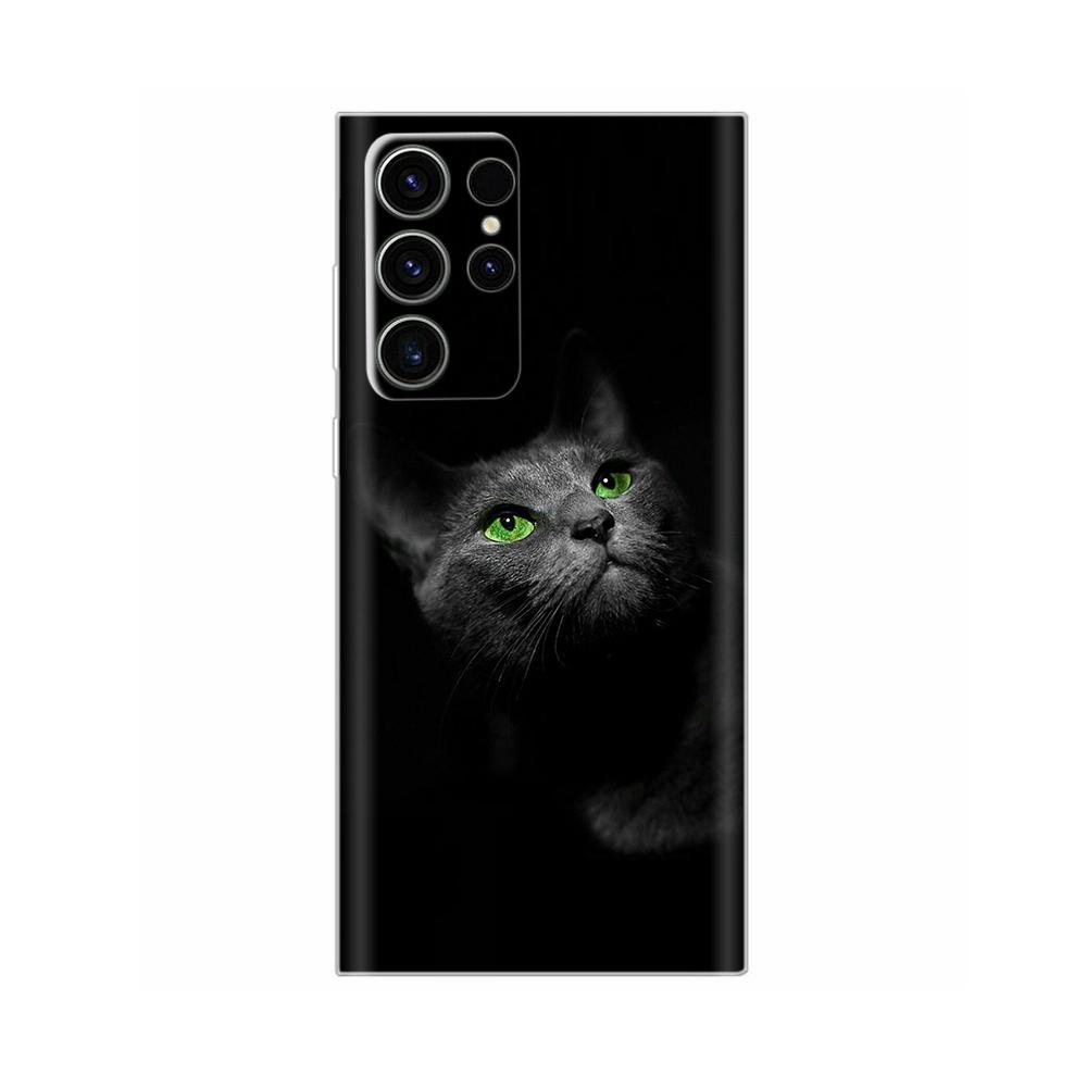 For Samsung S23 Ultra Funda Cute Cartoon Slim Clear Soft TPU Back Phone Cover For Samsung Galaxy S23 Plus S23 S 23 Bumper Cases