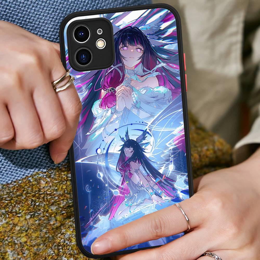 Genshin Impact Columbina Phone Case For IPhone 16 15 14 11 12 13 Pro Max Plus 12 XS Max Back Cover Matte Case
