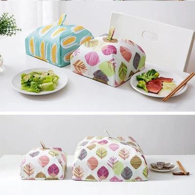 Coperture per Alimenti Pieghevoli Mantengono Caldo Caldo Copertura in Alluminio Isolamento Piatti Utilità Accessori Strumenti Tavolo Cucina