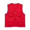 Individuelle Logo Mehrfach-Taschen Freiwilligenweste für Gemeinschafts- und Foto-Veranstaltungen