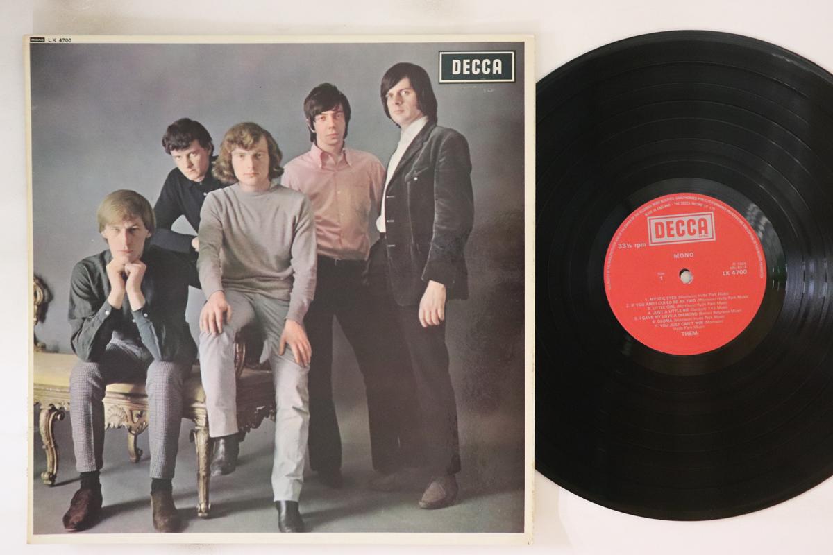 

LP Пластинка THEM - The Злой Молодой Их ! LK4700 Decca UK Рок Б/У