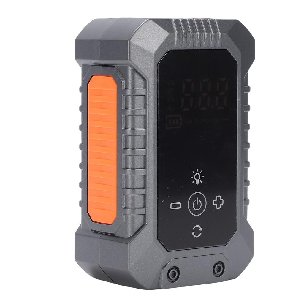 Cordless Car Tire Air Pump Auto Off 3600mAh Battery Car Air Compressor with LED Light Digital Display Black