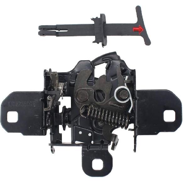 NewYall Комплект замка капота с ручкой для VW Jetta 2000-2005 Golf 2000-2007 2010 1C0823509AE 1C0823593D 1J0823509E