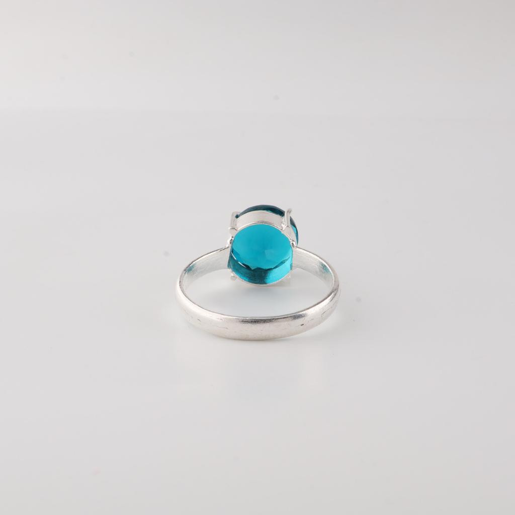 Apatite Gemstone 925 Sterling Silver Handcrafted Jewelry Ring Gift For Women RR-72-14