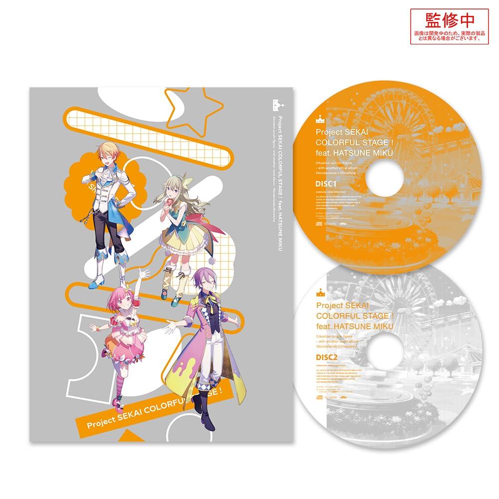 Project Sekai Colorful Hatsune Miku Situation Acrylic Another Vocal X Showtime Stage! Feat. Figure-With Album-Wonderlands