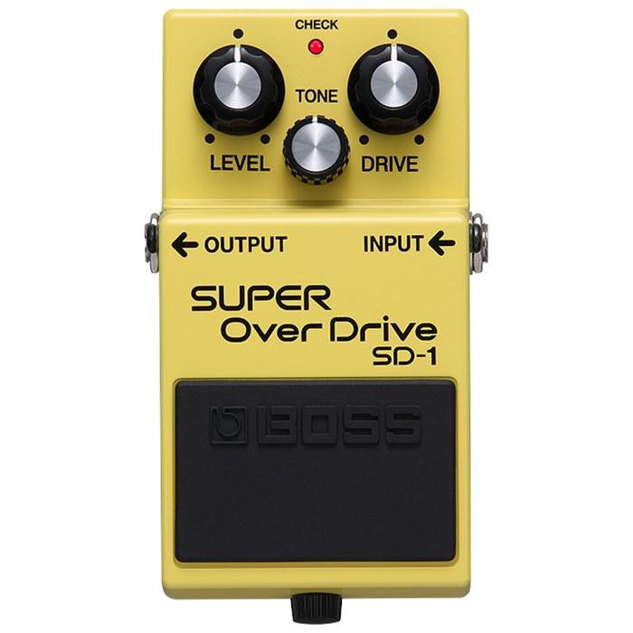 BOSS Super OverDrive SD-1 yellow