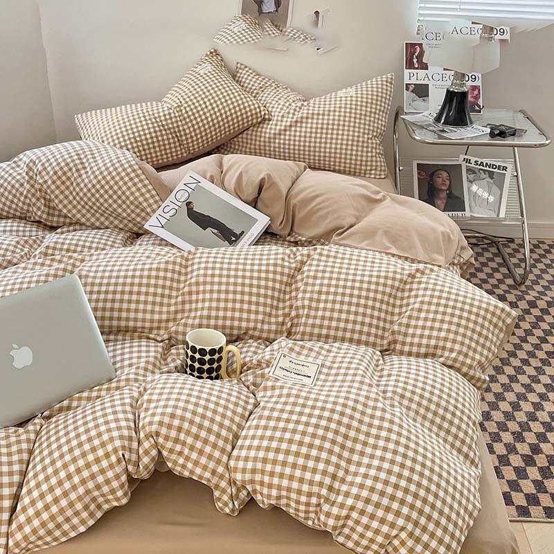 Lilang Washed Cotton Bedding Set