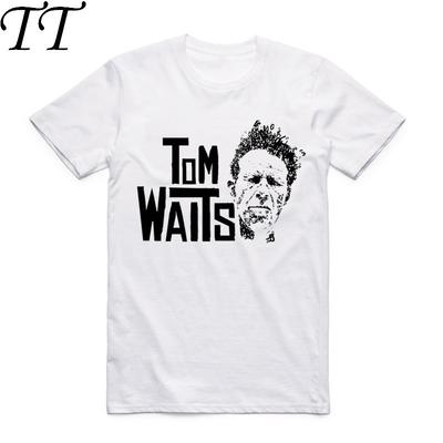 2019 Tom Waits Nouă Modă Tricouri Bărbați Nou Vara Răcoroase Gât Rotund Mânecă Scurtă Tricou Casual Fitness Poliester Îmbrăcăminte Fierbinte