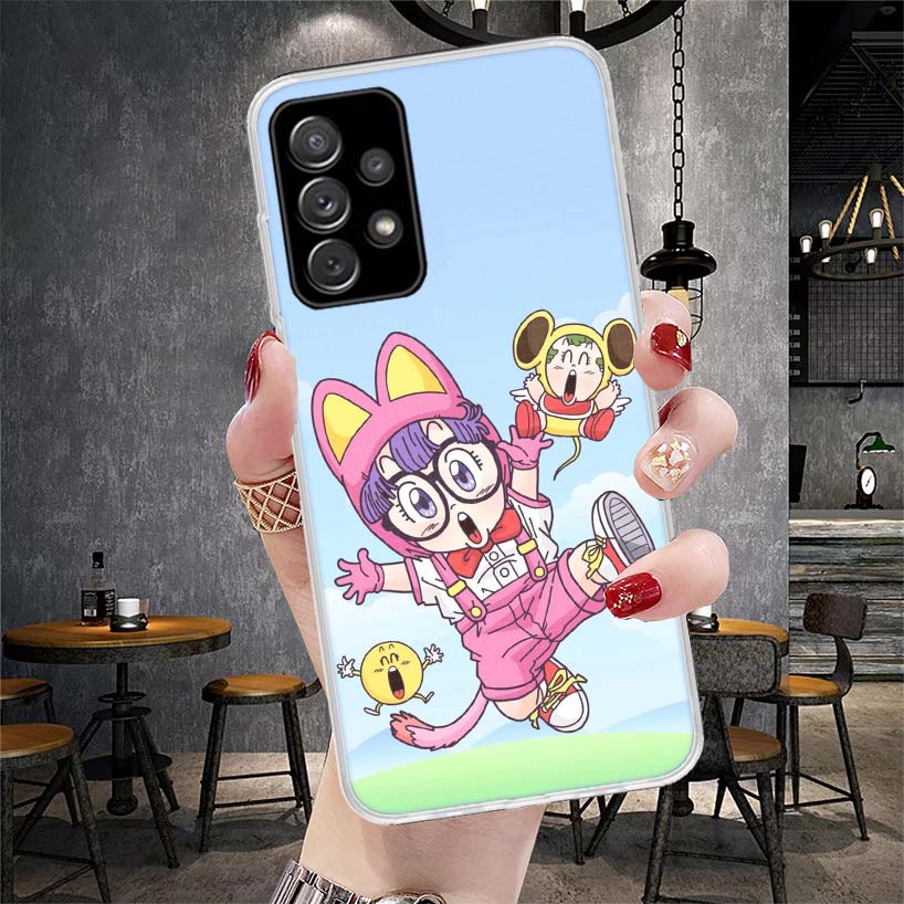 Arale Dr Slump Soft Phone Case For Samsung Galaxy S22 S23 S24 S25 Edge S26 Ultra S20 FE S21 Plus + Fundas Coque Galaxy S20 S21 S