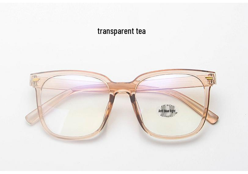 2021 Korean Style Anti-Blue Light Glasses - Women s Bare-Face Selfie Frame