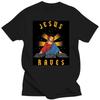 Funny Jesus Raves DJ T Shirts Summer Style Graphic Cotton Streetwear Short Sleeve Birthday Gifts Electronic Dance Music T-shirt